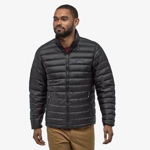 Men's Patagonia Down Sweater Jacket - Black (L)